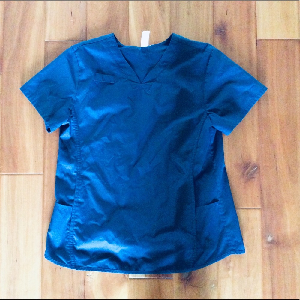 Urbane Scrub top Navy blue size L